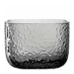 Florero h 13 cm Martelo gris