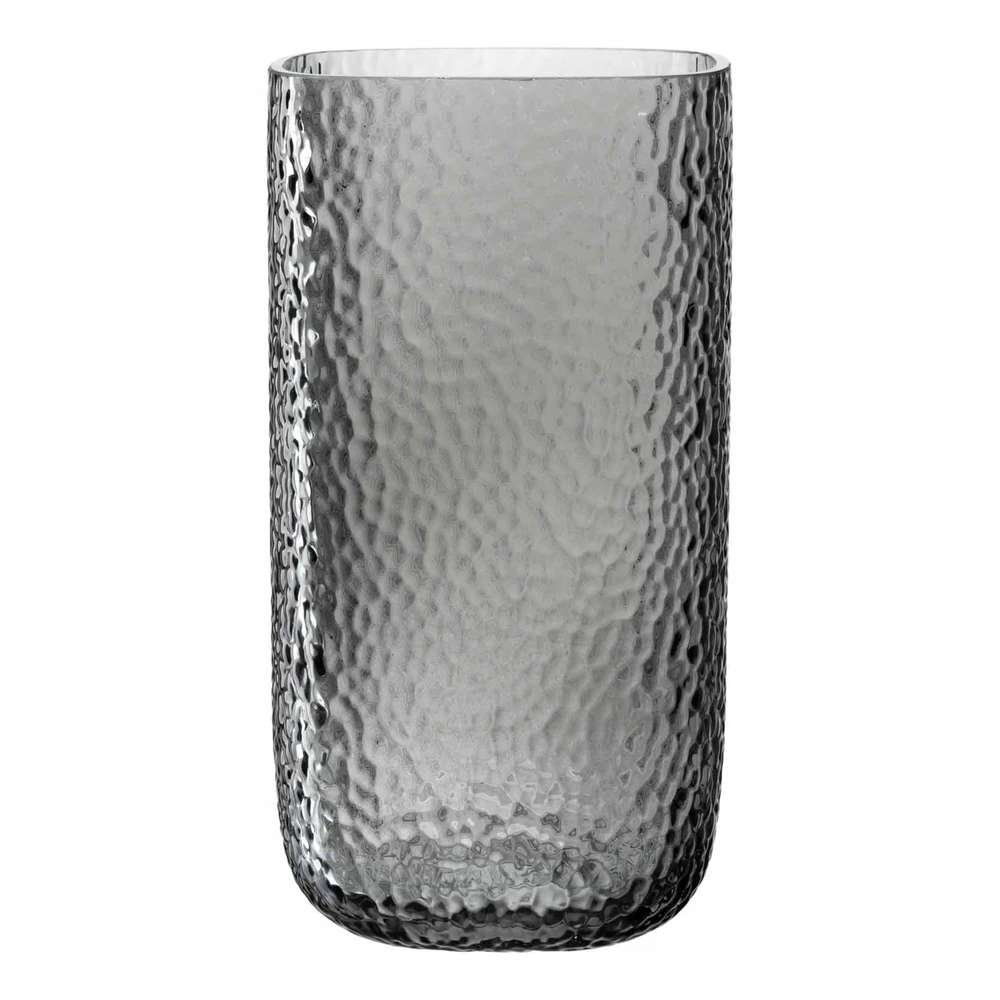 Florero h 29 cm Martelo gris