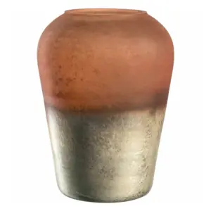 Florero 27 cm capanna borgoña