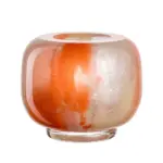 Florero 13 cm cipria naranja crema