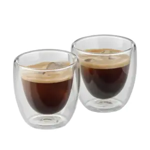 Juego de vasos espresso 2 piezas Kult doble pared