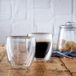 Juego de vasos espresso 2 piezas Kult doble pared