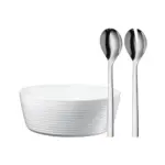 Juego de ensaladera y cubiertos para ensalada 3 pzas Nuova