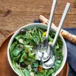 Juego de ensaladera y cubiertos para ensalada 3 pzas Nuova