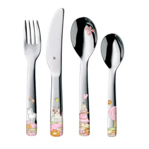 Juego de cubiertos niño 4 pzas Princesa Anneli