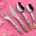 Juego de cubiertos niño 4 pzas Princesa Anneli