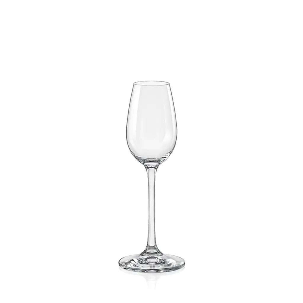 Set de 6 Copas para Licor Viola – 60 ml c/u, CRYSTALEX