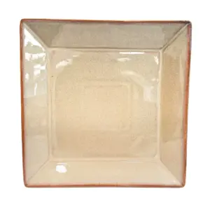 Plato Cuadrado 21 cm - Arena, PRINZ