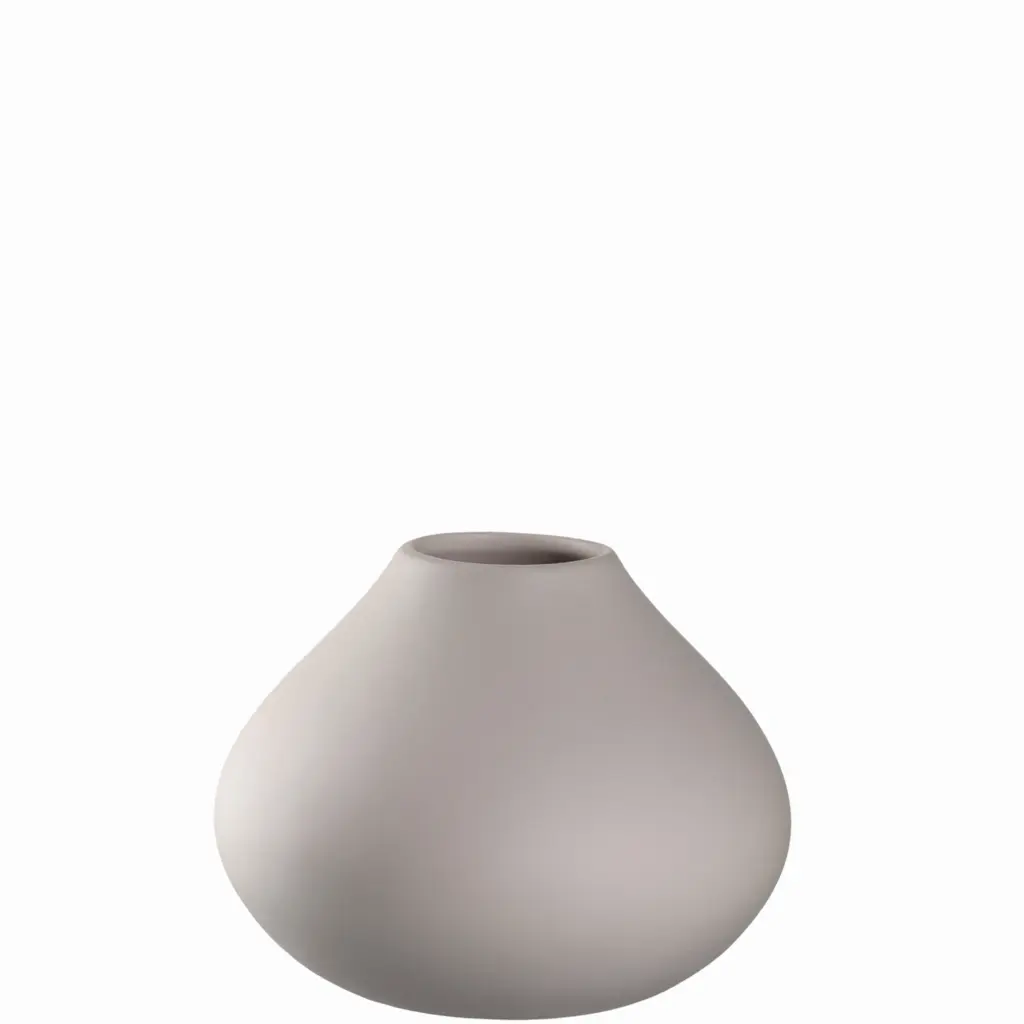 Florero Pesaro Beige Ceramica – 15cm