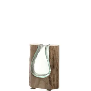 Florero Casolare Madera – 20cm