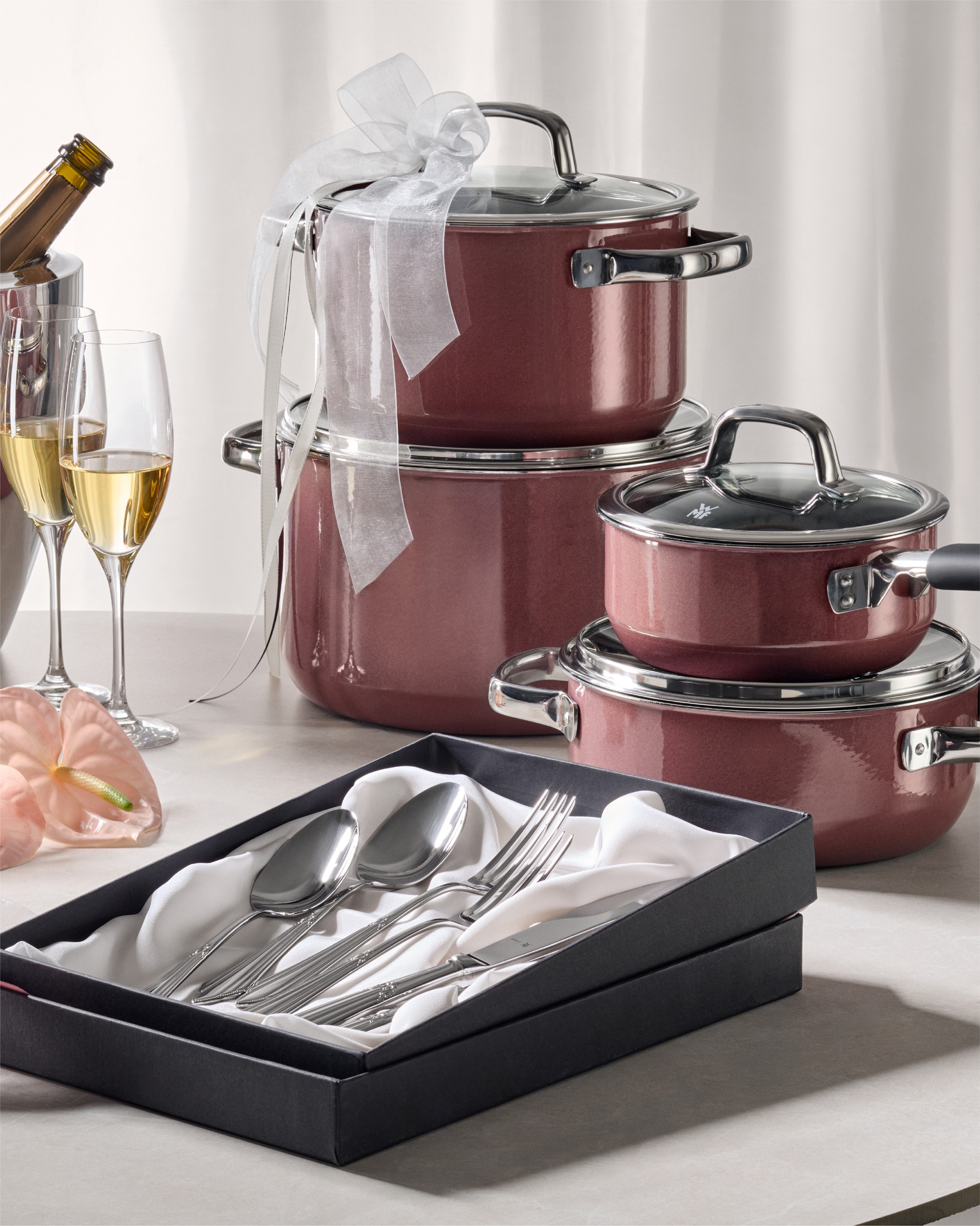 Batería WMF para cocina profesional y uso doméstico