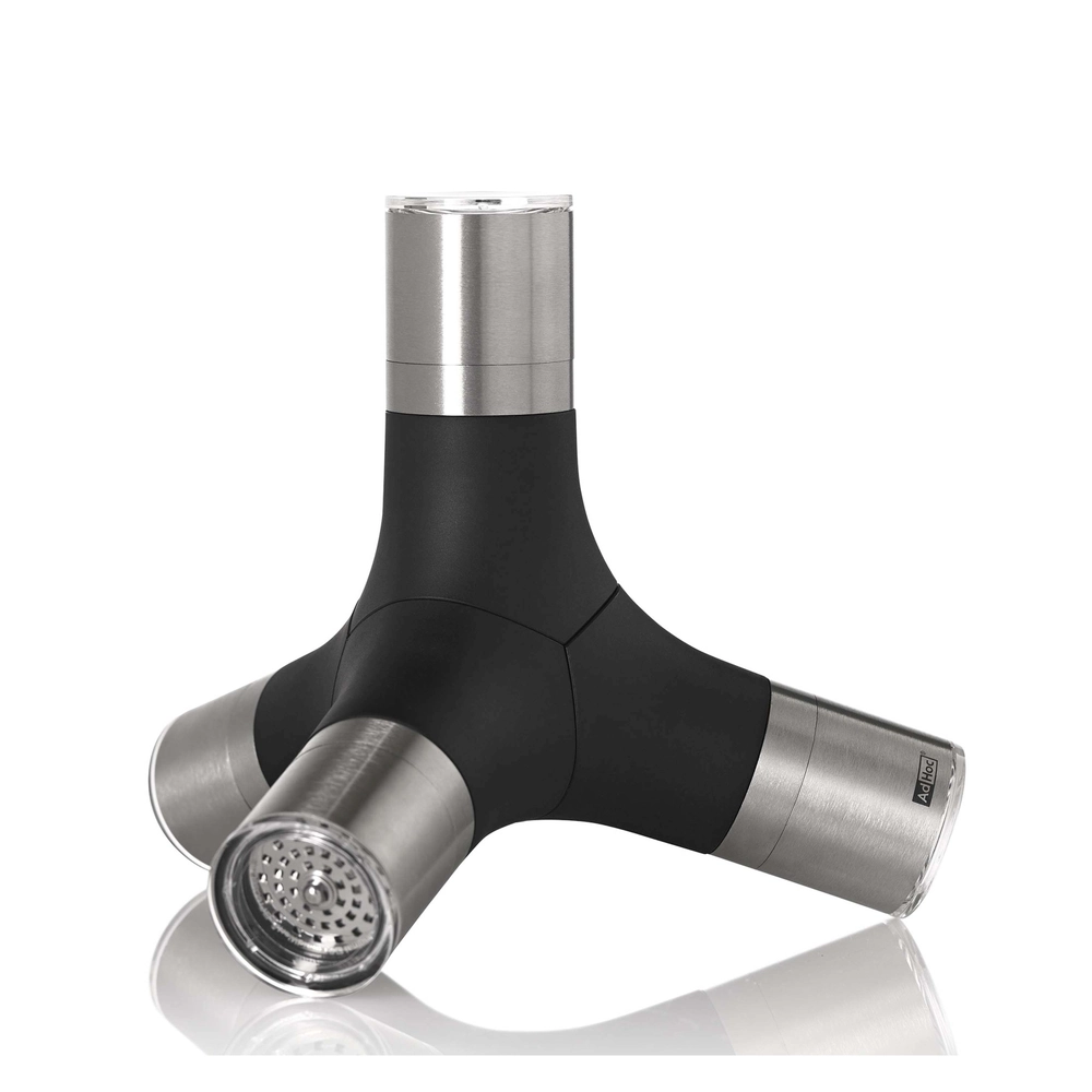 Molino magnético 4 en 1 gigante 16 x 18 x 15 cm (sal/pimienta/guindilla)