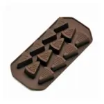 Molde de silicón para chocolates Cake Slices/Pralines 1-2-3 Kaiser