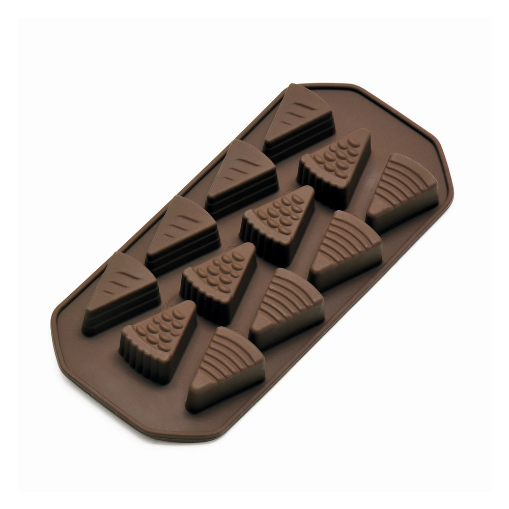 Molde de silicón para chocolates Cake Slices/Pralines 1-2-3 Kaiser