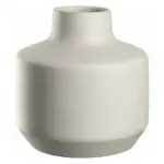 Florero Milano diámetro 21 x 22 cm crema