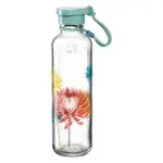 Botella ”In Giro Flower” color verde menta, de 500 ml