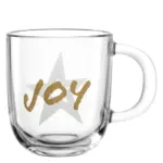 Taza de vidrio Silenzio Joy 400 ml