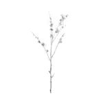 Rama decorativa de cerezas Palazzo 120 cm