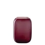 Florero Milano 20 x 15 cm burdeos