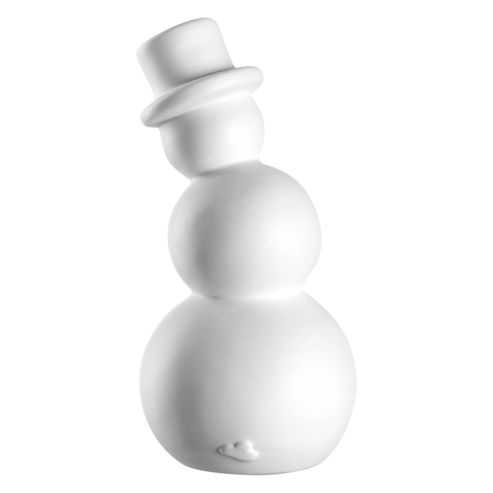 Figura muñeco de nieve Silenzio 15 cm