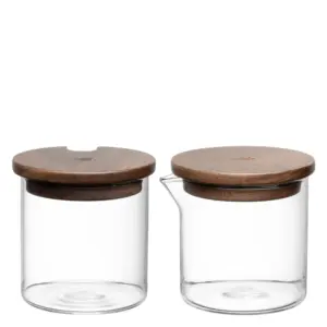 Juego cremera y azucarera Novo 210 ml (4 piezas)