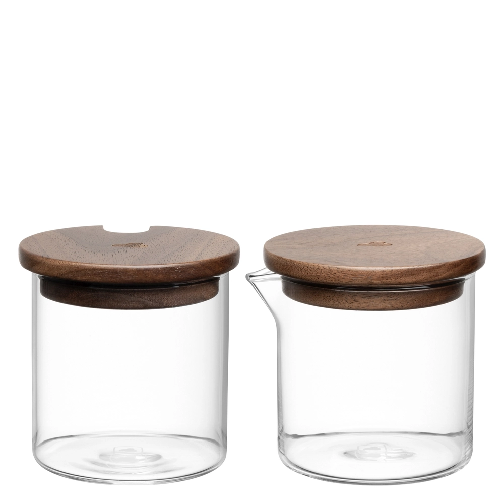 Juego cremera y azucarera Novo 210 ml (4 piezas)