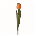 Flor de tulipán Basic 45 cm naranja