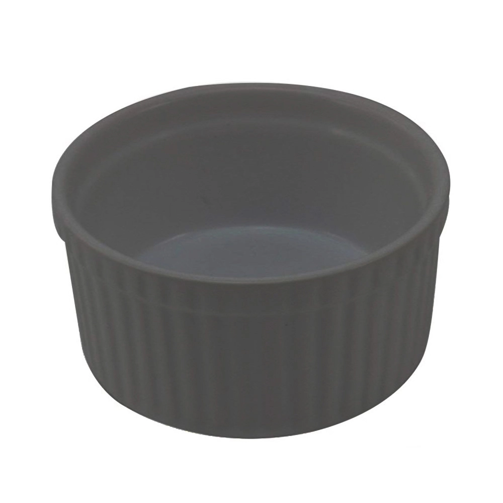 Tazón para hornear 3.5×1.75 negro mate