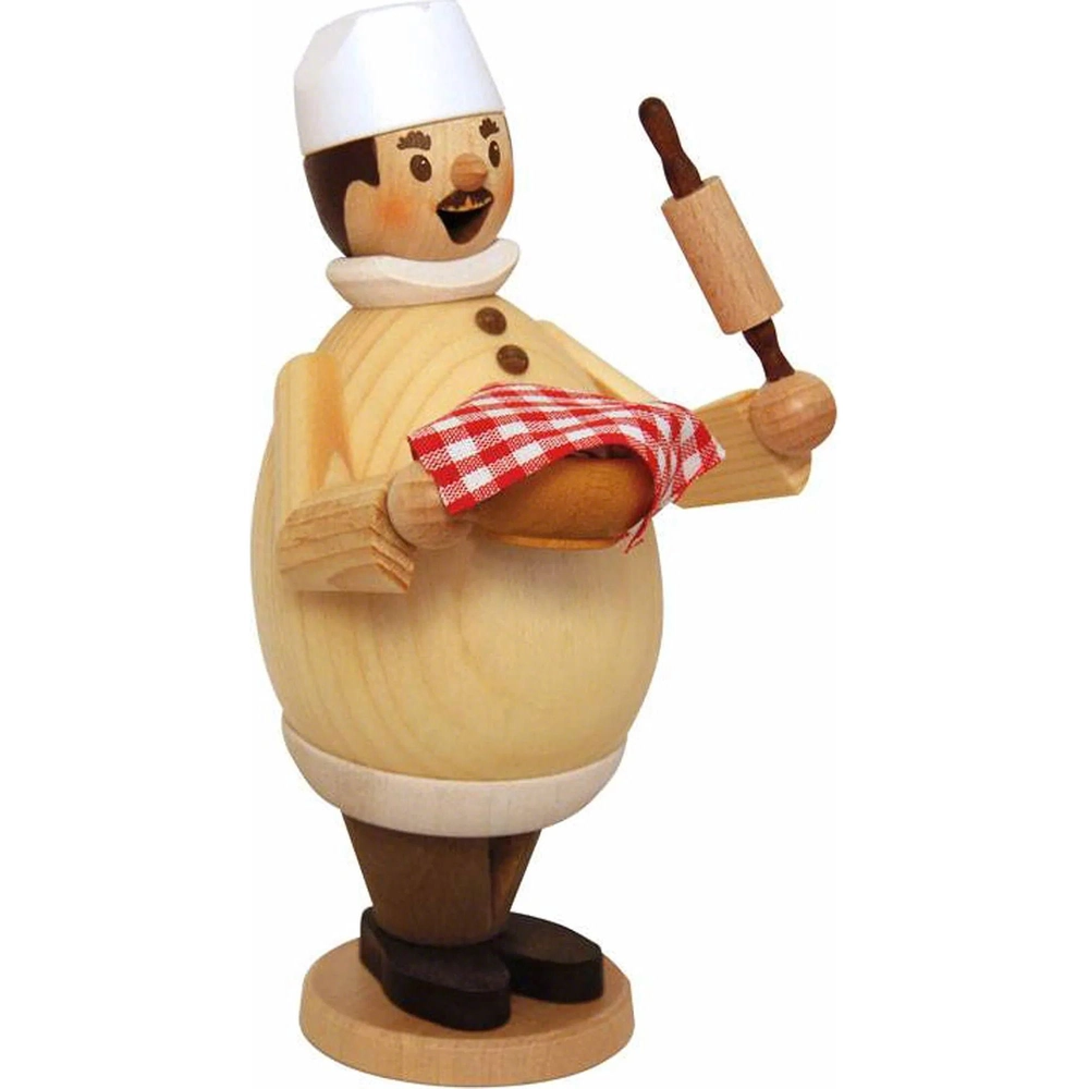 Figura fumador de incienso Max panadero 16 cm