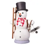 Figura fumador muñeco de nieve deshollinador 13 cm