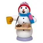 Figura fumador muñeco de nieve panadero 13 cm