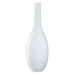 Florero 40 cm Beauty blanco