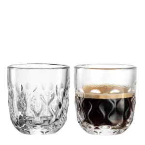 Vasos espresso 60 ml Gocce 2 piezas