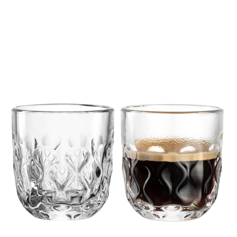 Vasos espresso 60 ml Gocce 2 piezas