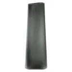 Florero 44 cm Turno gris satinado