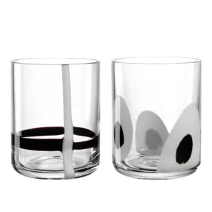 Vasos 300 ml Banda Nera