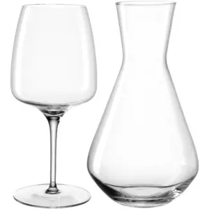 Decantadora y copas 3 piezas Cesti