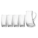 Juego de vasos y jarra Swing 5 piezas