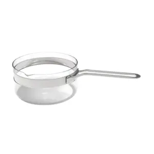 Cacerola con mango largo 20 cm 2.2 l Belissam vidrio