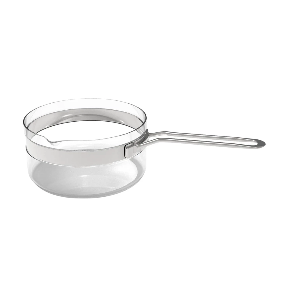 Cacerola con mango largo 20 cm 2.2 l Belissam vidrio