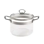 Cacerola alta con tapa 20 cm 3.6 l Belissam vidrio