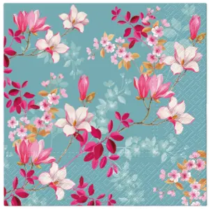 Servilletas 33x33 cm Magnolia 20 piezas