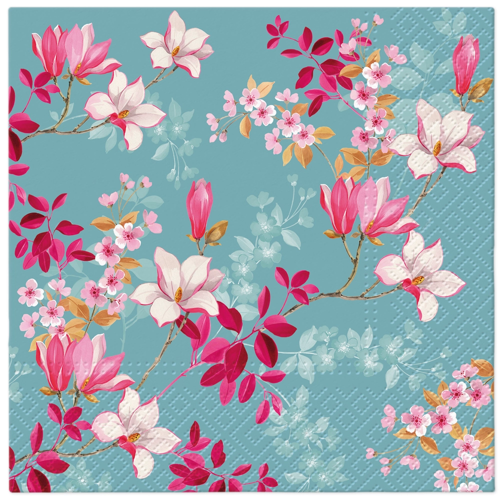 Servilletas 33×33 cm Magnolia 20 piezas