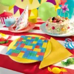 Servilletas lunch 33×33 cm 20 piezas Colorful Bricks