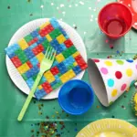Servilletas lunch 33×33 cm 20 piezas Colorful Bricks