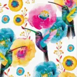 Servilletas lunch 33×33 cm 20 piezas Hummingbird