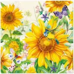 Servilletas lunch 33×33 cm 20 piezas Wild Sunflowers