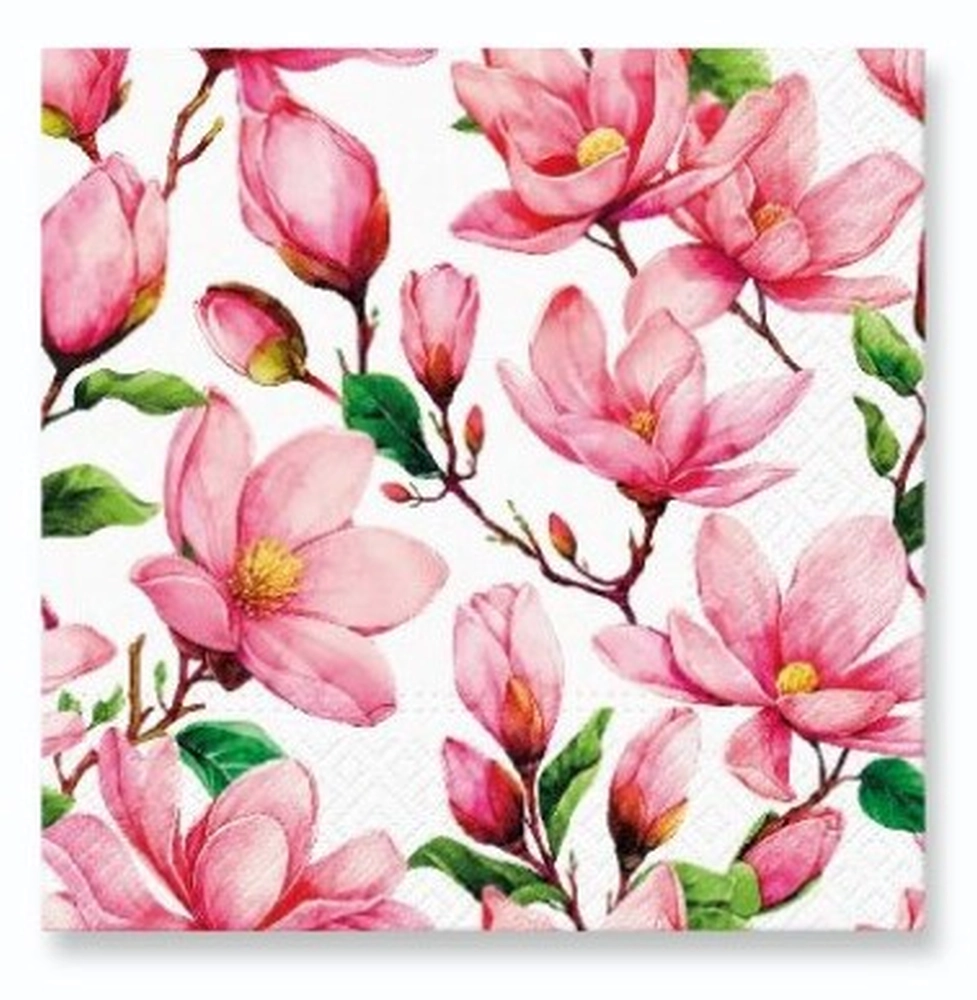 Servilletas lunch 33×33 cm 20 piezas Pink Bloom