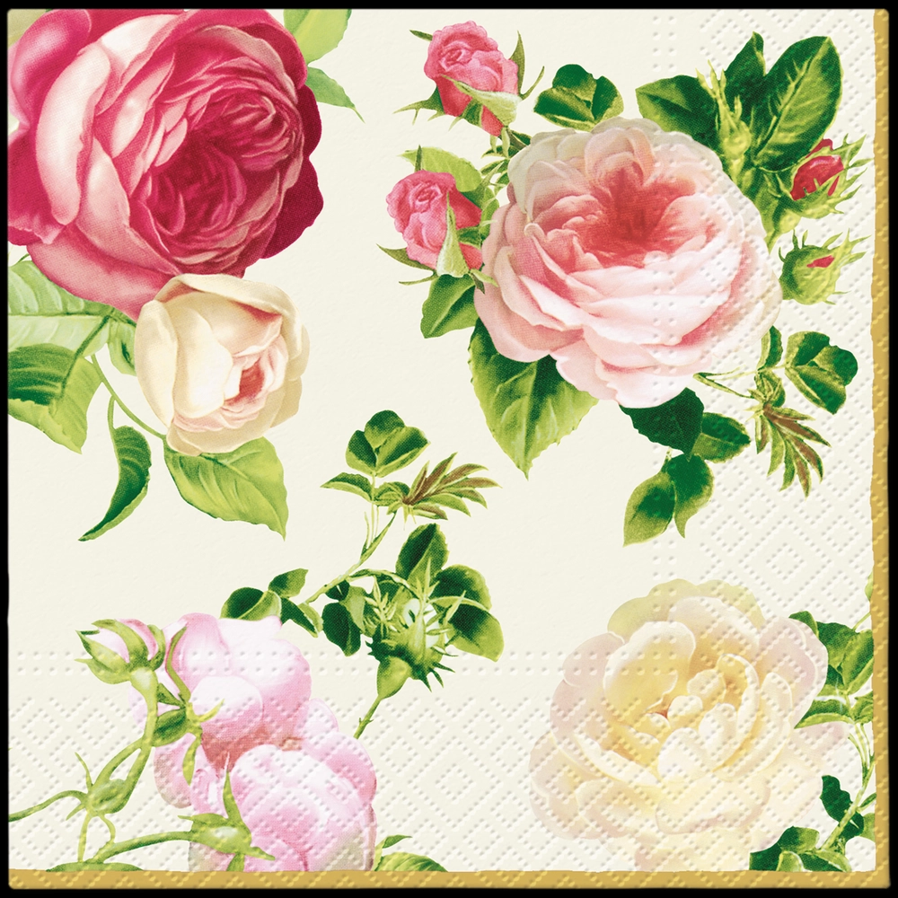 Servilletas lunch 33×33 cm 20 piezas Rosalia