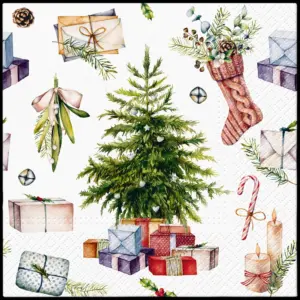 Servilletas lunch 33×33 cm 20 piezas Christmas at Home